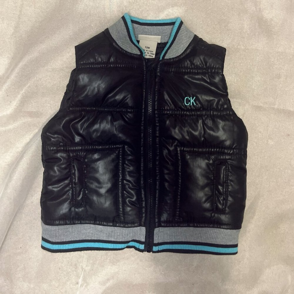 Calvin Klein 12 Month Old - 1 year Old Puffer Vest - Outdoor Jacket